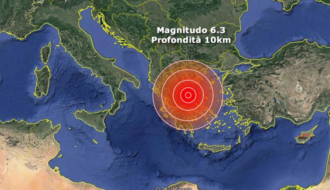 Terremoto Grecia Forte Scossa Di 6 3 Diversi Edifici Crollati Video