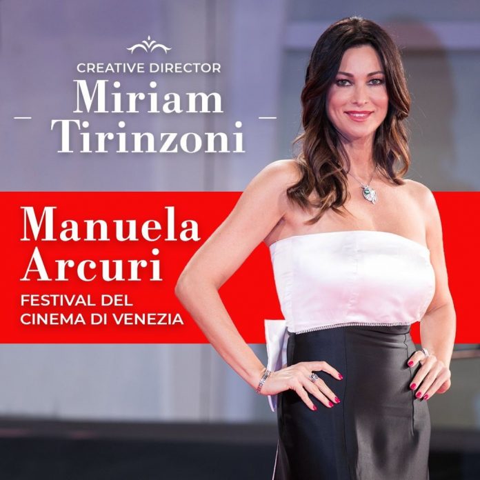 Manuela Arcuri abito Miriam Tirinzoni