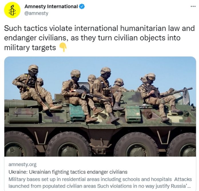 Rapporto Amnesty