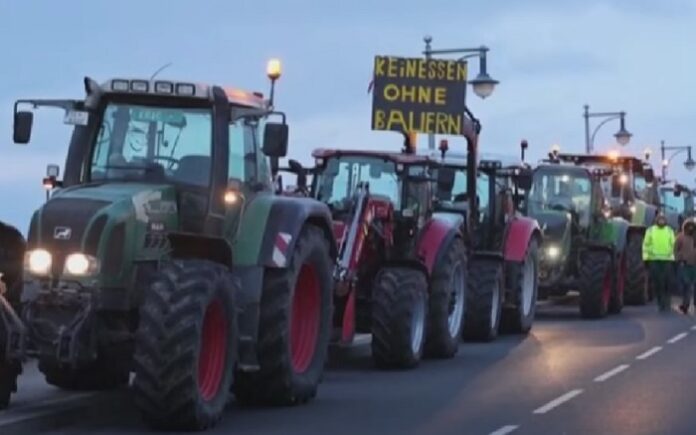 Germania: la protesta degli agricoltori