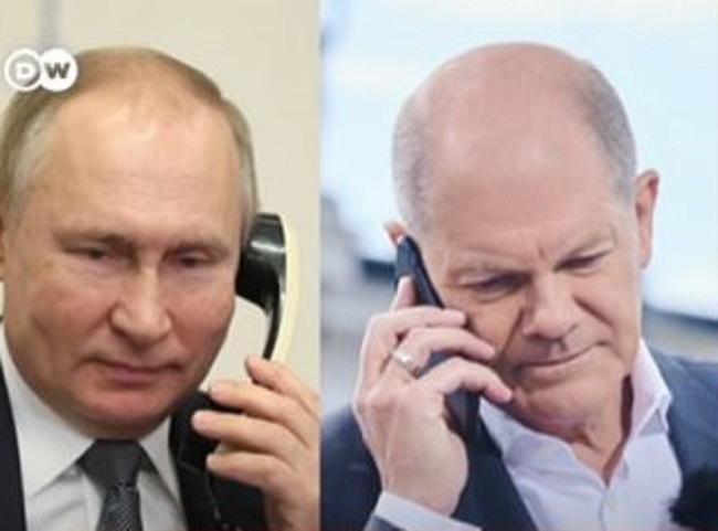 Telefonata Scholz Putin sulla guerra